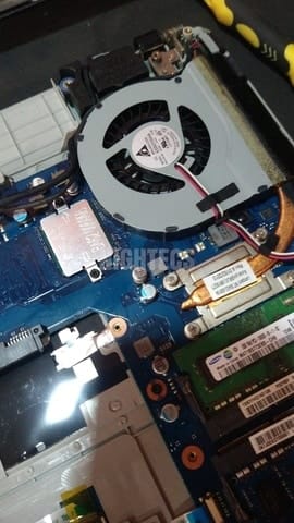 Mantención de notebook realizada por Nightecs 101