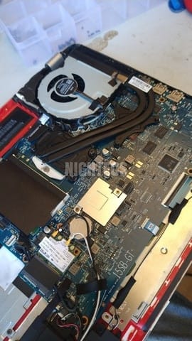 Mantención de notebook realizada por Nightecs 40
